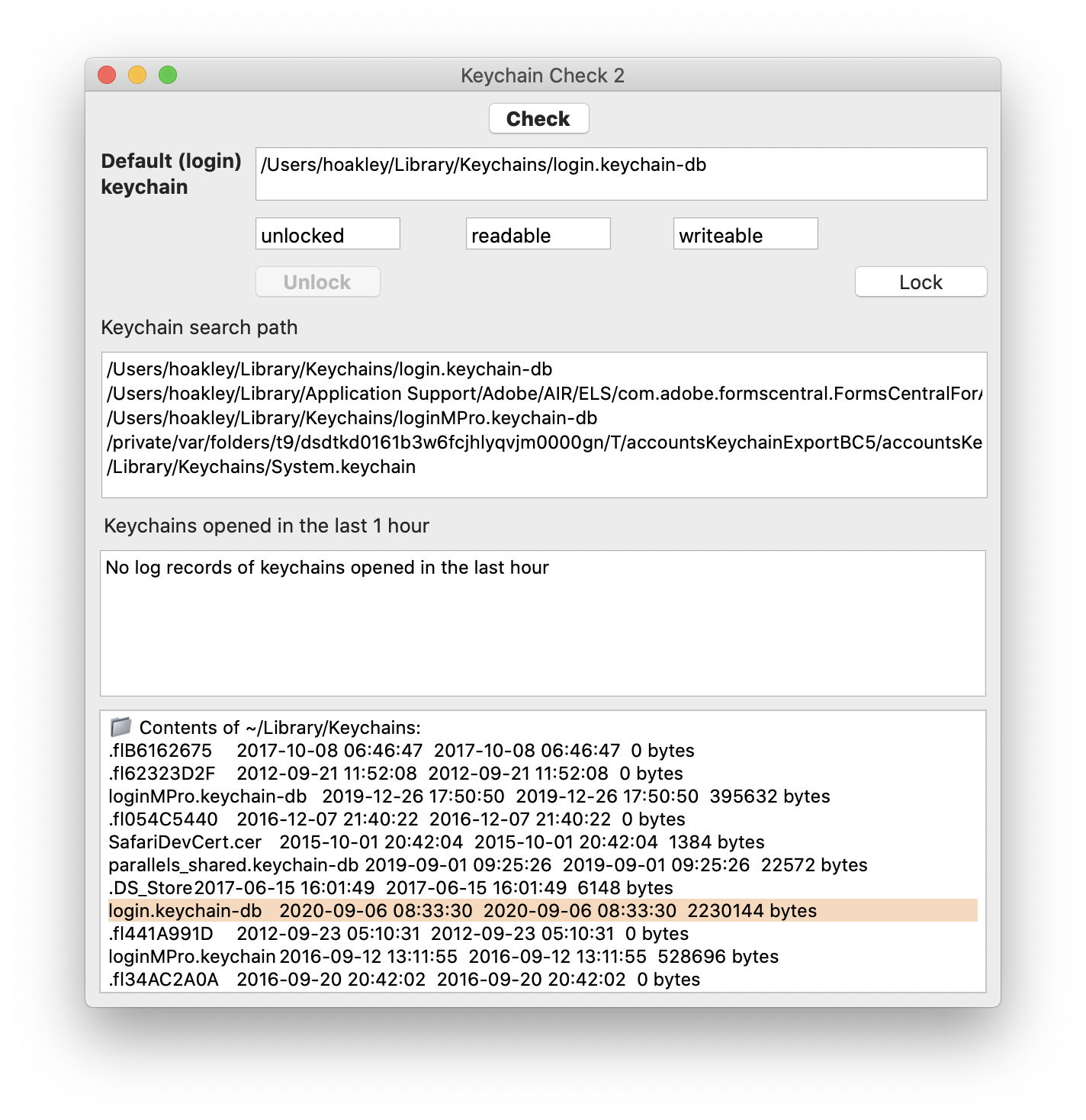 Tackling keychain problems with KeychainCheck 2, now a Universal App ...