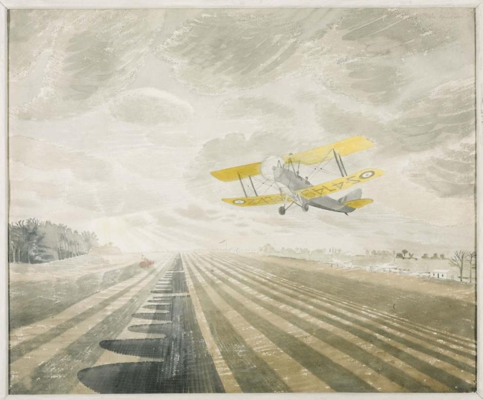 Tiger Moth 1942 by Eric Ravilious 1903-1942