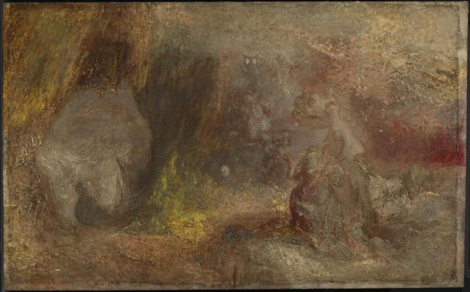 The Cave of Despair c.1835 by Joseph Mallord William Turner 1775-1851