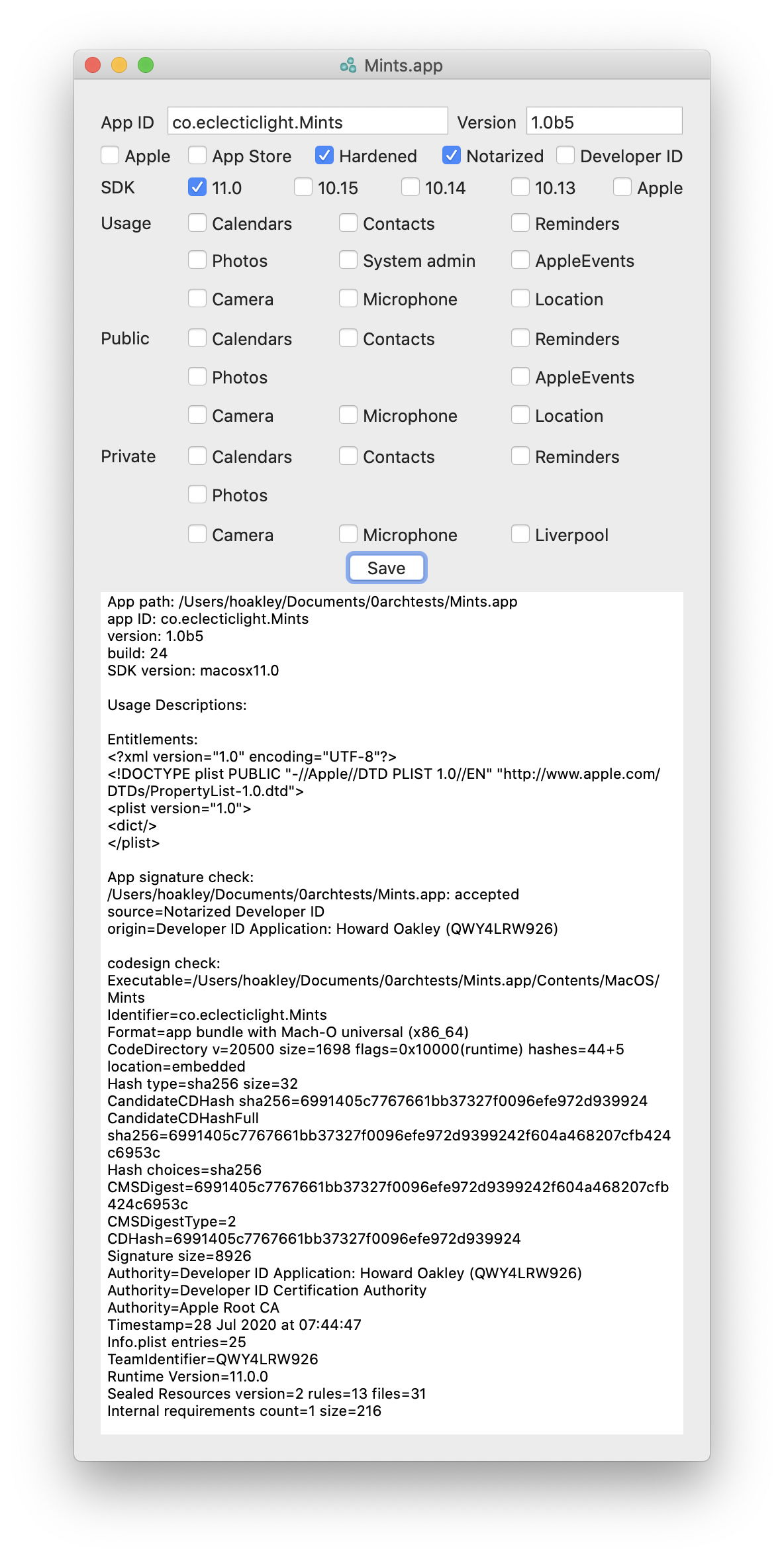 Code signatures: 2 How to check them – The Eclectic Light Company