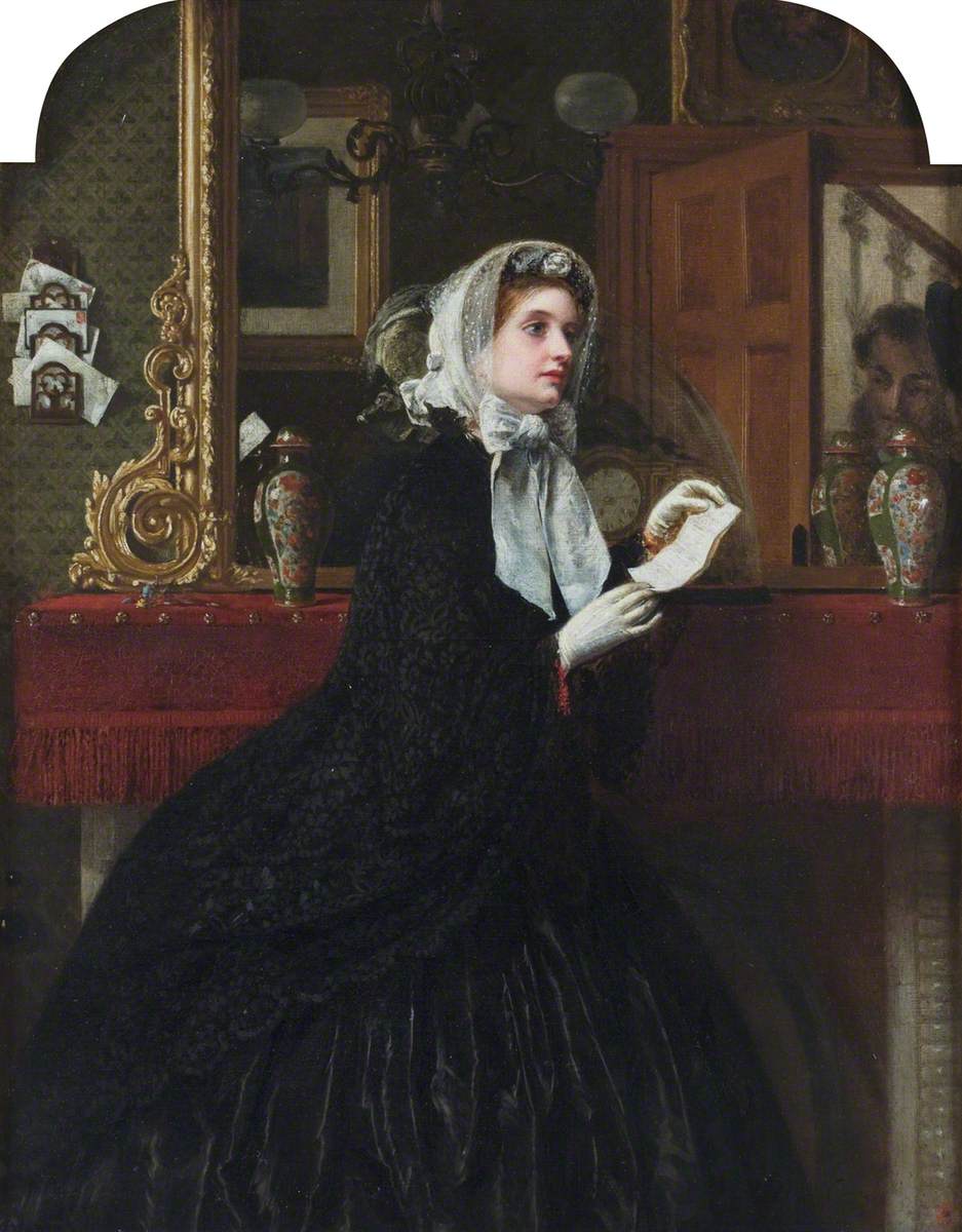 Solomon, Rebecca, 1832-1886; The Appointment