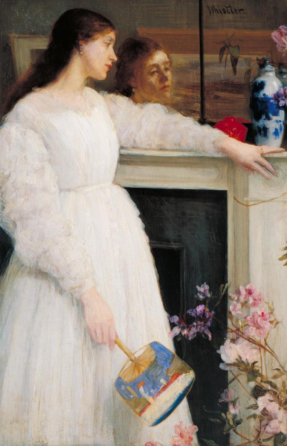Symphony in White, No. 2: The Little White Girl 1864 by James Abbott McNeill Whistler 1834-1903