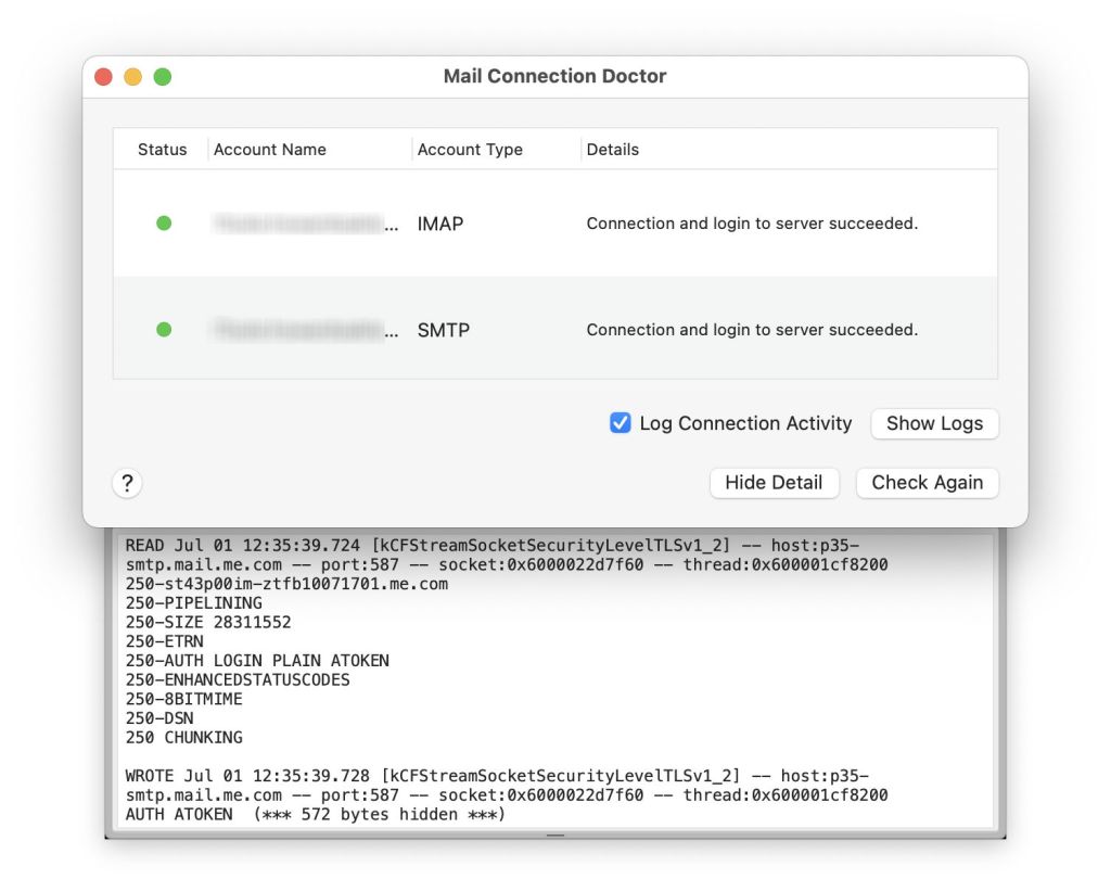 When you can’t send mail: fixing SMTP problems – The Eclectic Light Company