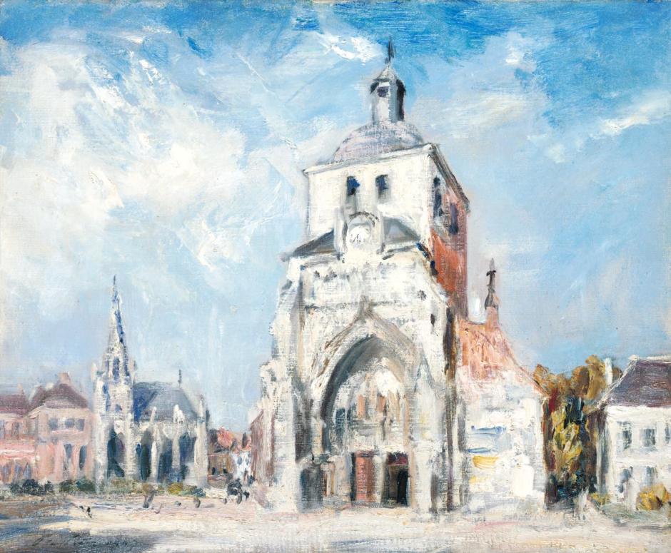 The Church at Montreuil 1907 by Philip Wilson Steer 1860-1942