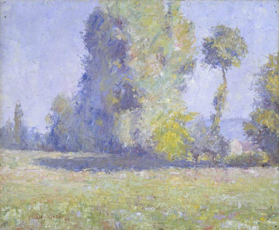 Dewhurst, Wynford, 1864-1941; French Landscape
