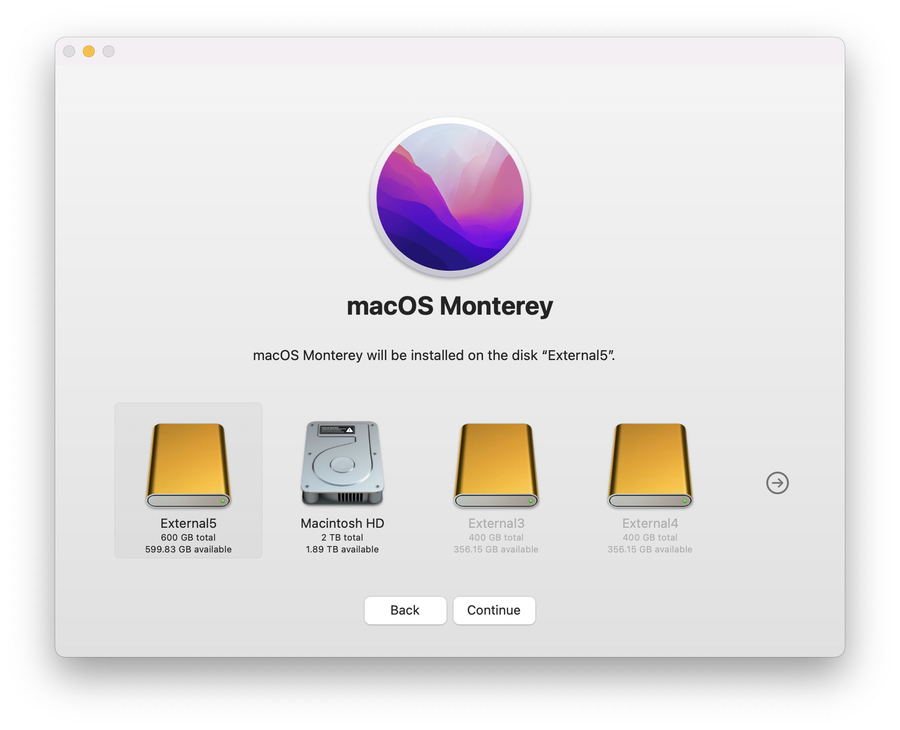 Creating a bootable external disk with an M1 Pro in Monterey – The ...