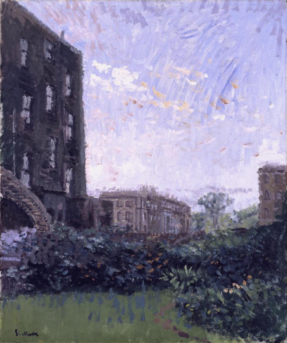 Rowlandson House - Sunset 1910-11 by Walter Richard Sickert 1860-1942