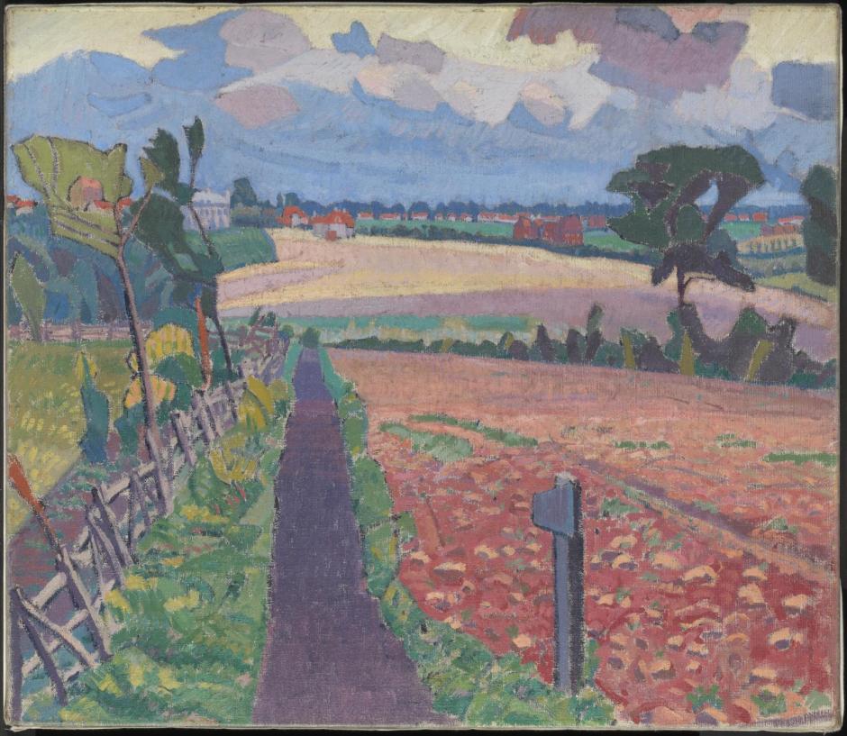 The Cinder Path 1912 by Spencer Gore 1878-1914