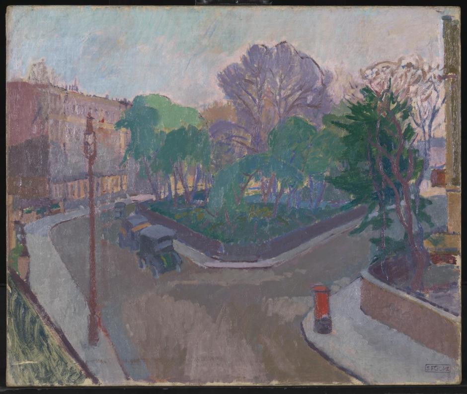 Houghton Place 1912 by Spencer Gore 1878-1914