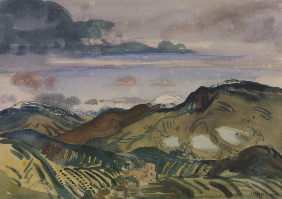 Vernet 1912 by James Dickson Innes 1887-1914