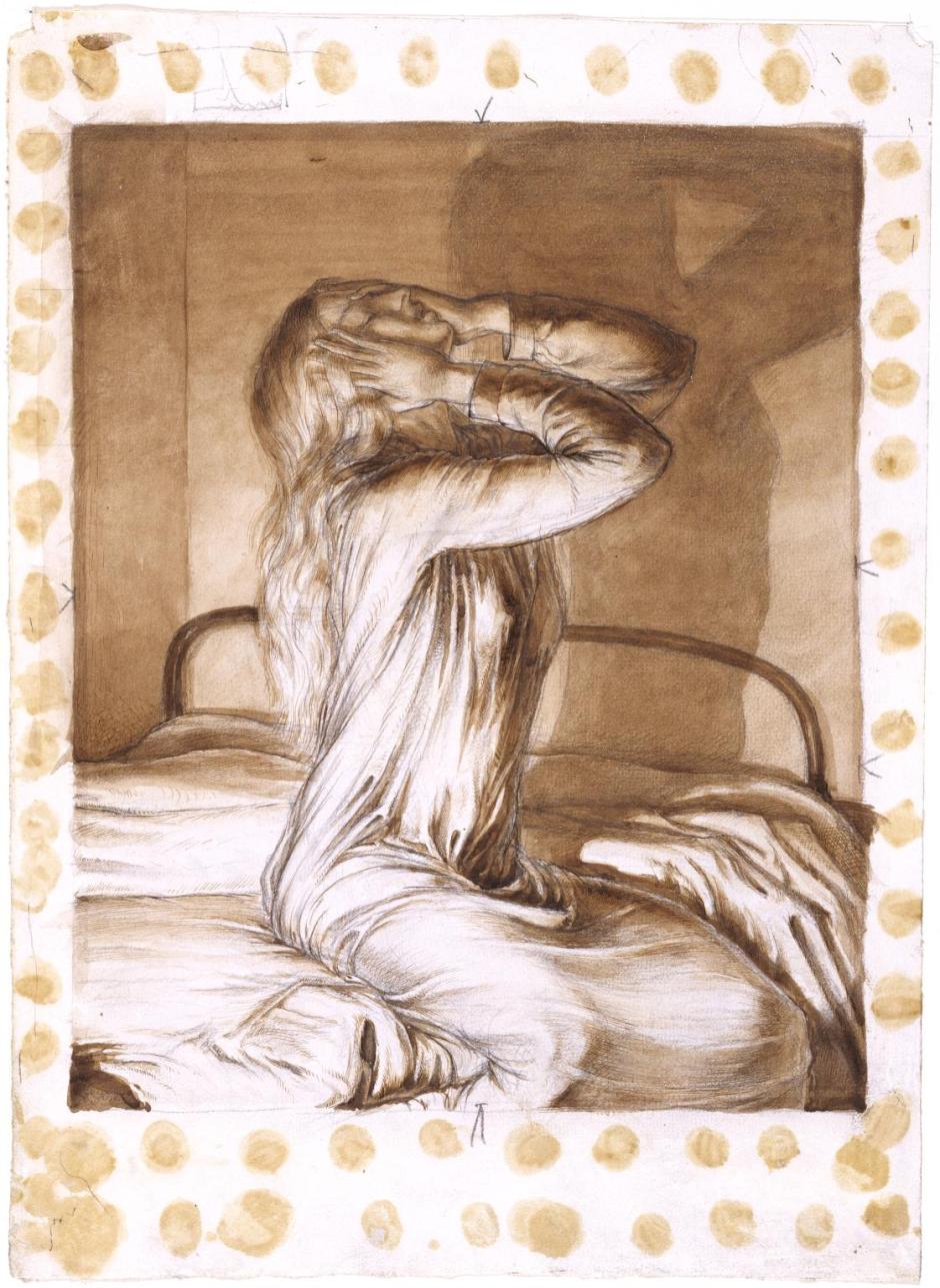 Study of a Girl c.1910 by Maxwell Gordon Lightfoot 1886-1911