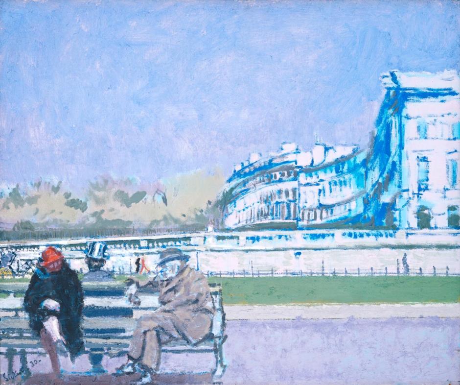 The Front at Hove (Turpe Senex Miles Turpe Senilis Amor) 1930 by Walter Richard Sickert 1860-1942