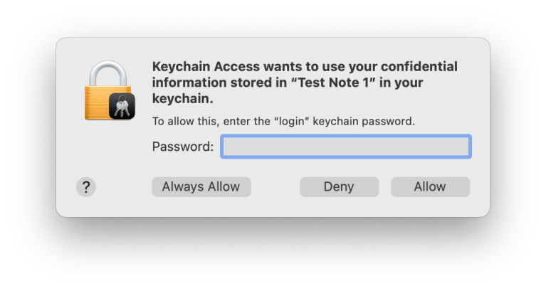 Restart Icon Keychains Troubleshooting keychains – The Eclectic Light Company