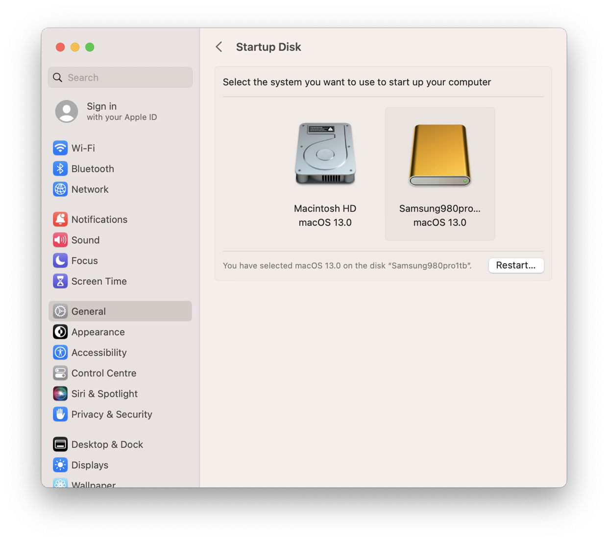 Make a Ventura bootable external disk for an Apple silicon Mac – The ...