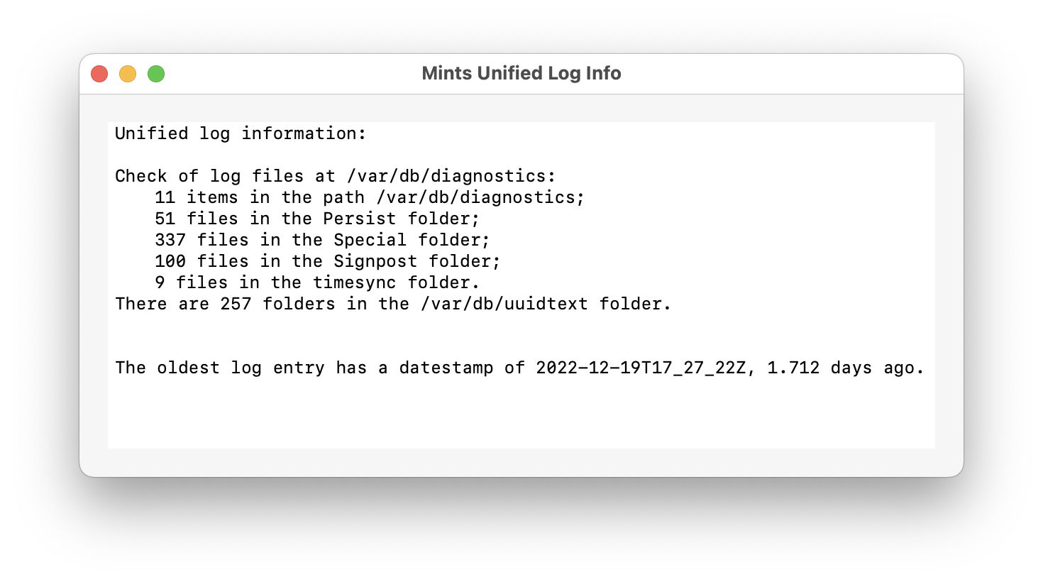 Gaining control over your Mac’s log – The Eclectic Light Company