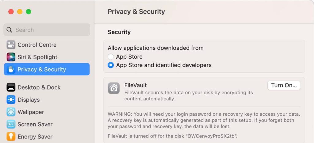 Why you should enable FileVault – The Eclectic Light Company