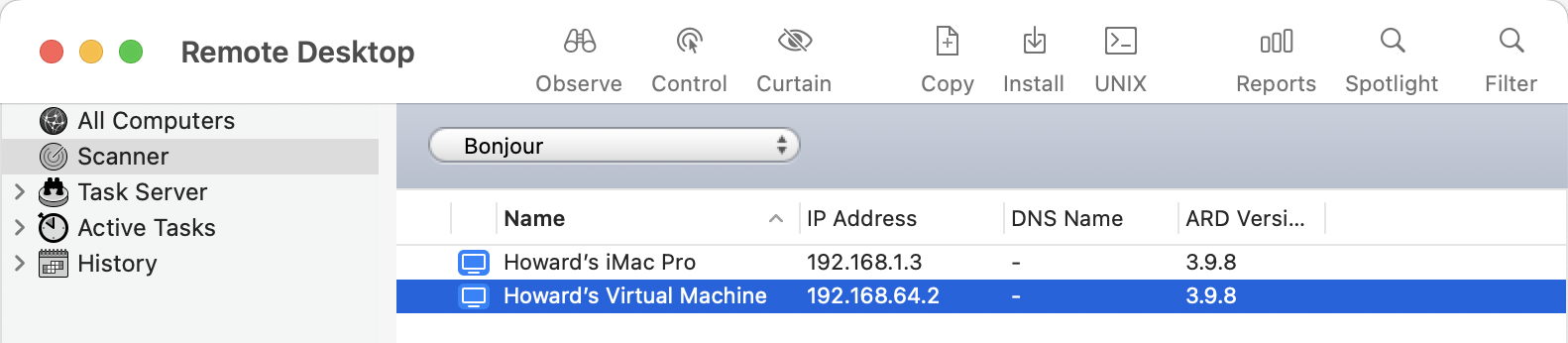 Enhance your macOS VMs with Apple Remote Desktop – The Eclectic Light ...