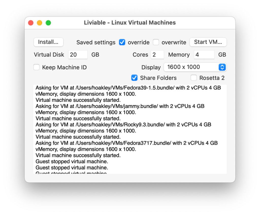 Virtualisation on Apple silicon – The Eclectic Light Company