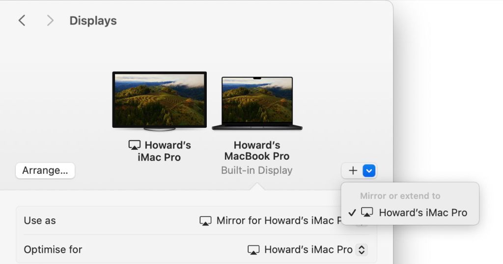Share your Mac’s display and control – The Eclectic Light Company