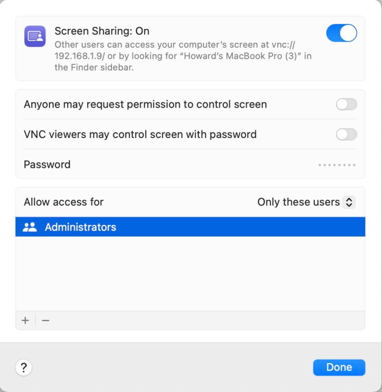 Share your Mac’s display and control – The Eclectic Light Company