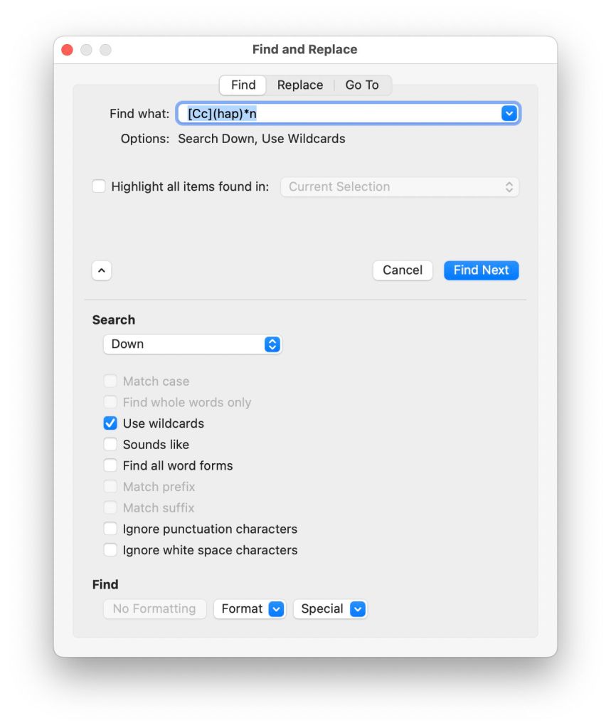 Searching with regular expressions: the mighty regex – The Eclectic ...