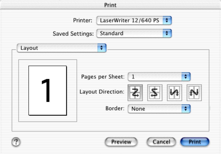 A brief history of the Chooser and printer support – The Eclectic Light ...