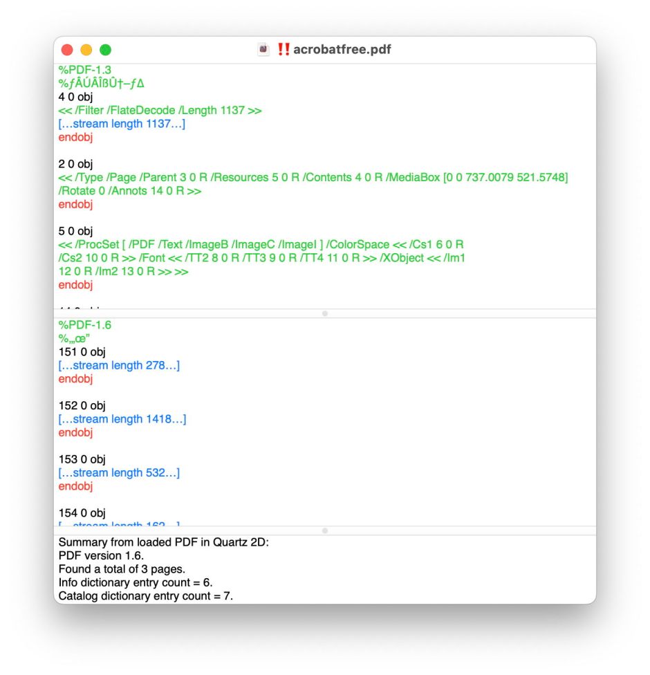 Inside PDF annotations – The Eclectic Light Company