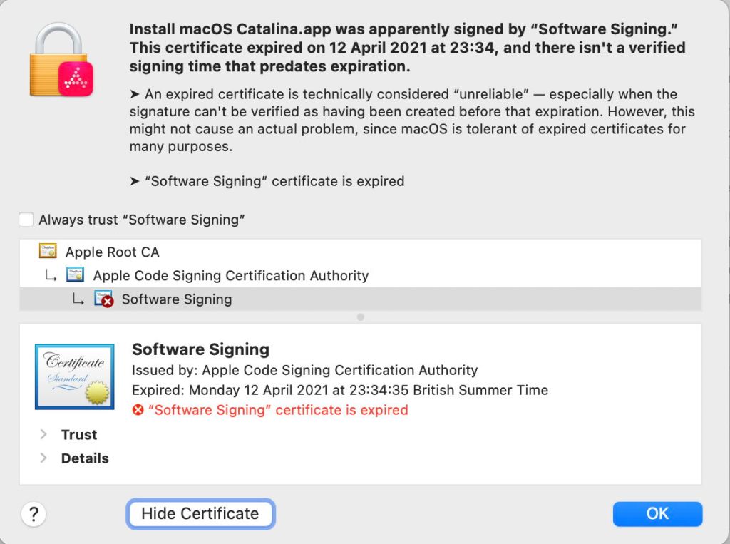 How to fix an app that crashes as it starts up – The Eclectic Light Company
